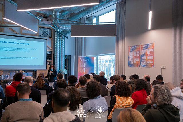 Entrepreneurs en session commerciale