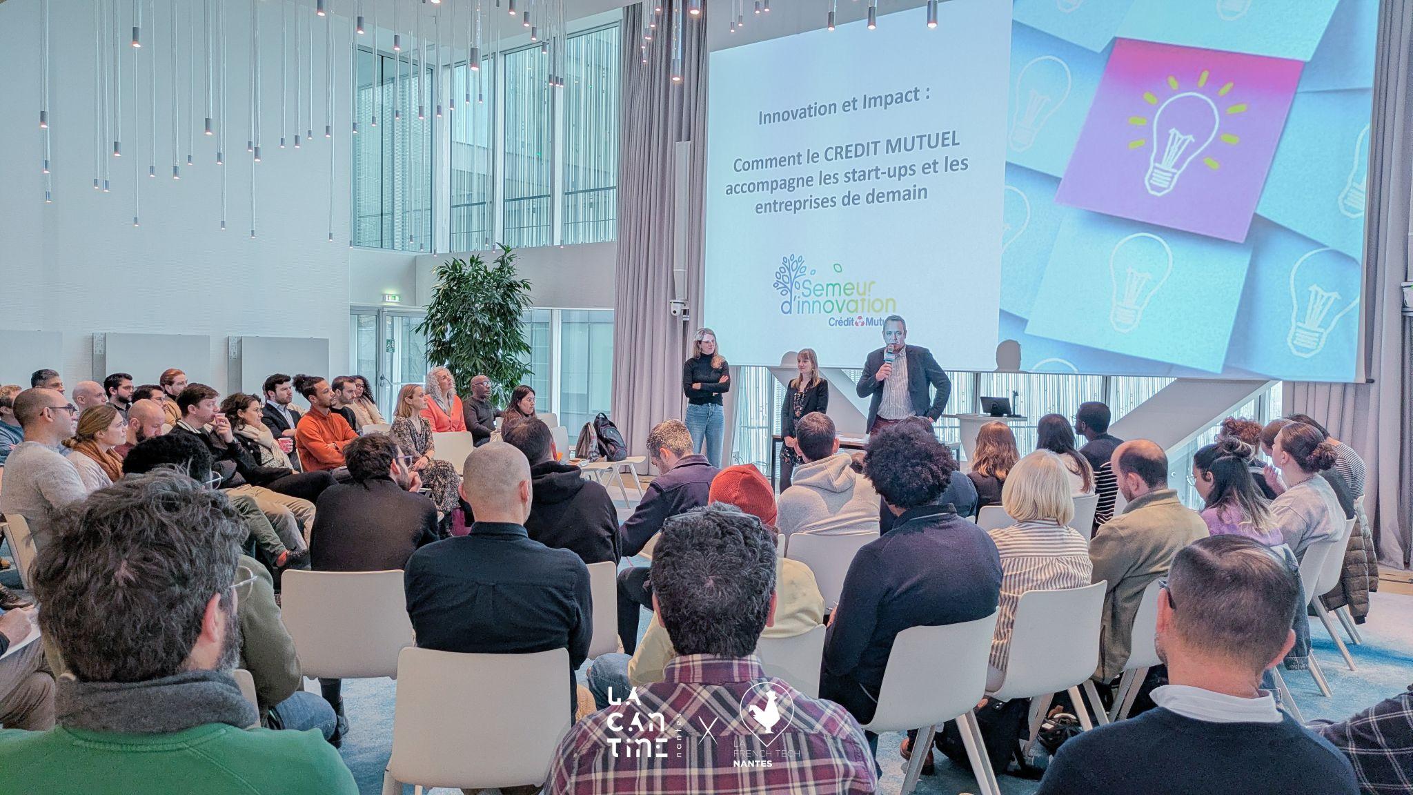 Journée entrepreneuriat à impact au Crédit Mutuel