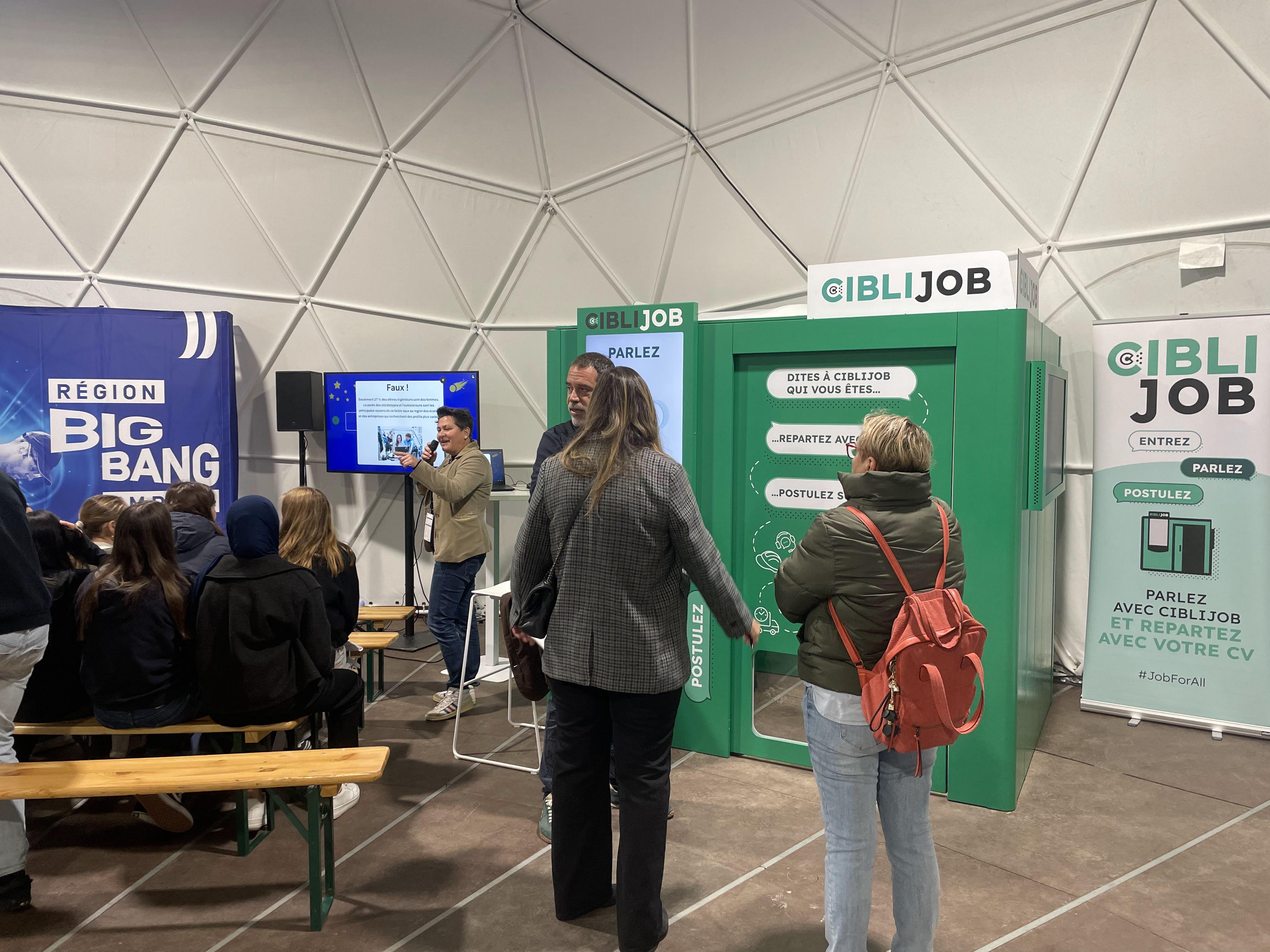 Cibli Job au Big Bang de l'Emploi