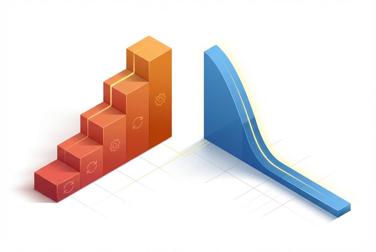 Comparaison des coûts SaaS vs développement sur mesure sur 3 ans