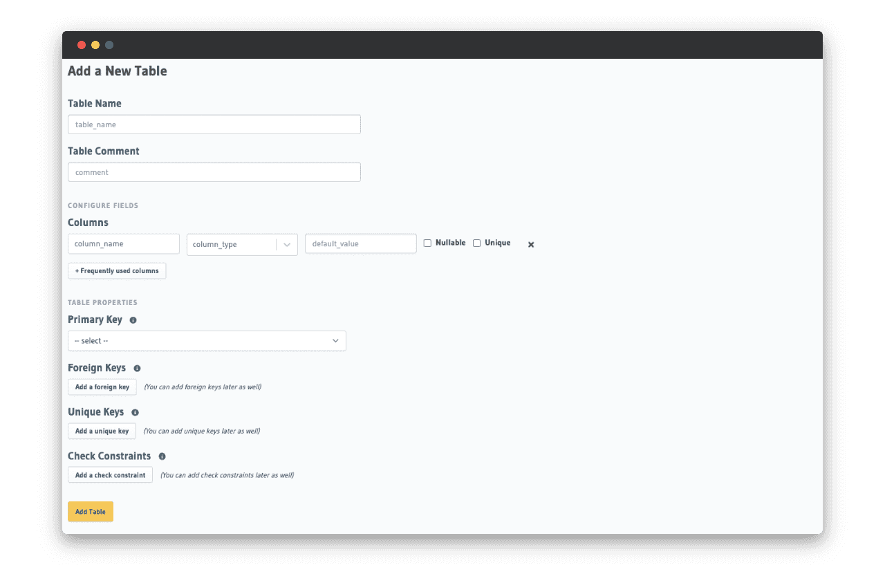 Données dans la BDD
