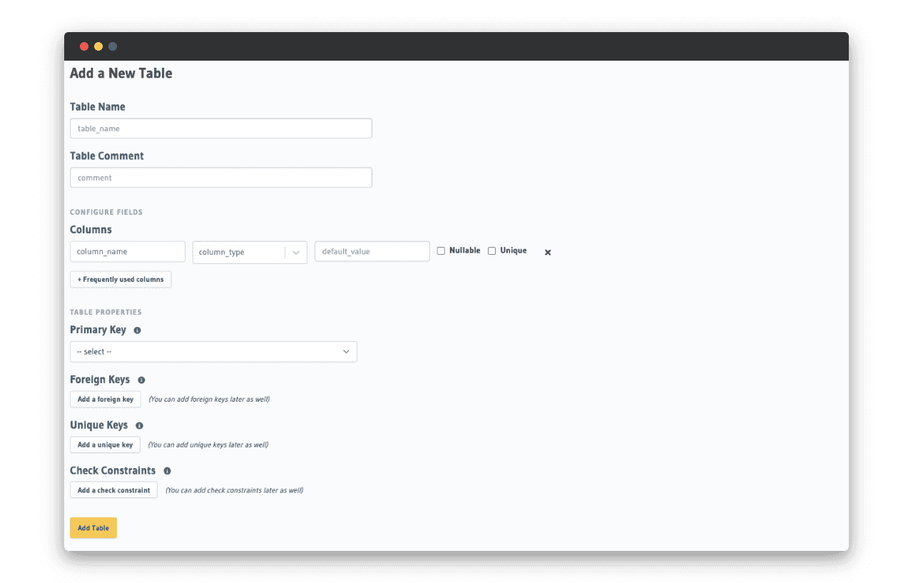 Données dans la BDD